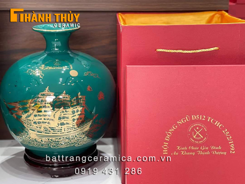 Bình hút lộc in logo quà tặng độc đáo ý nghĩa tặng hội đồng ngũ