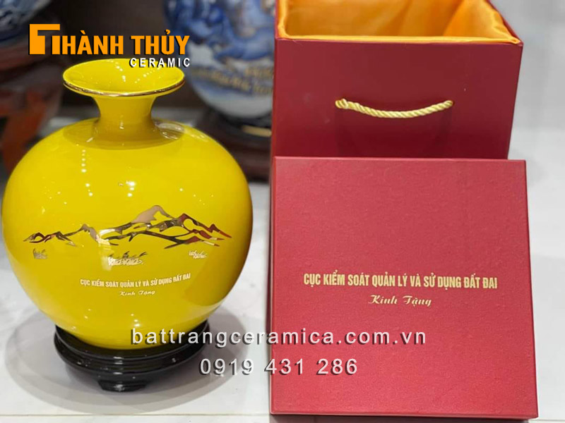 Bình hút tài lộc in logo quà tặng doanh nghiệp ưu đãi giá tốt