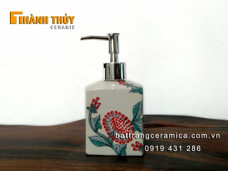 Bình đựng xà phòng sứ cao cấp tinh tế sang trọng giá tốt Bình đựng xà phòng sứ cao cấp tinh tế sang trọng giá tốt
