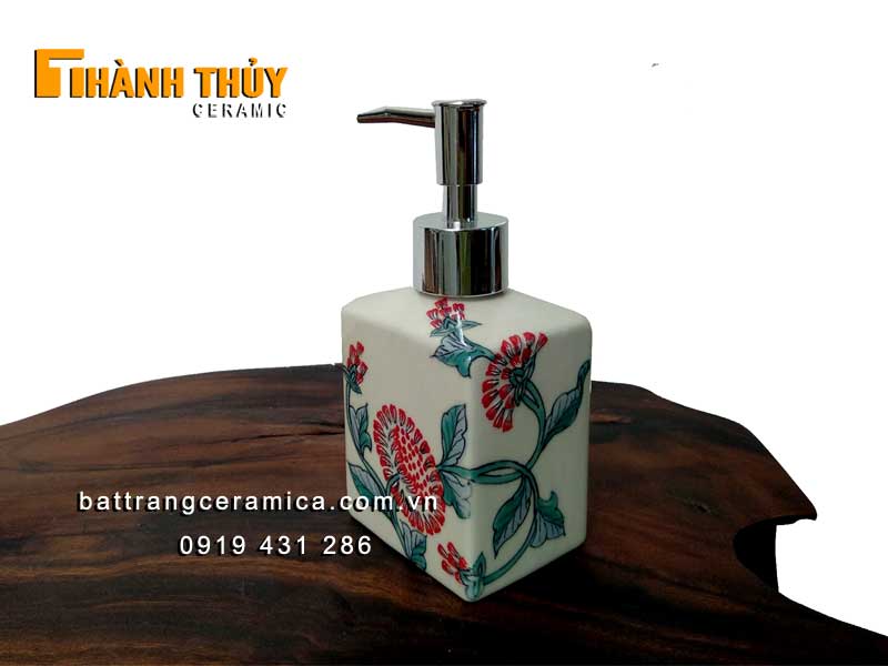Bình đựng xà phòng sứ cao cấp tinh tế sang trọng giá tốt Bình đựng xà phòng sứ cao cấp tinh tế sang trọng giá tốt