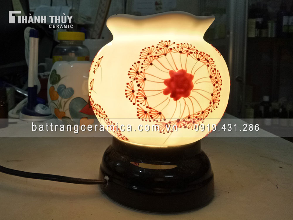 Đèn xông tinh dầu hoa Bồ Công Anh sang trọng quà tặng