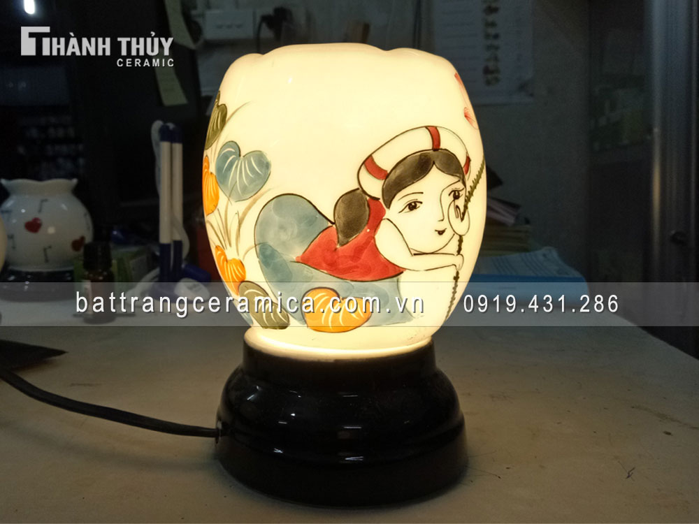 Đèn xông tinh dầu thiếu nữ cao cấp Tinh dầu thiên nhiên Quà tặng độc đáo Đèn xông tinh dầu thiếu nữ cao cấp Tinh dầu thiên nhiên Quà tặng độc đáo