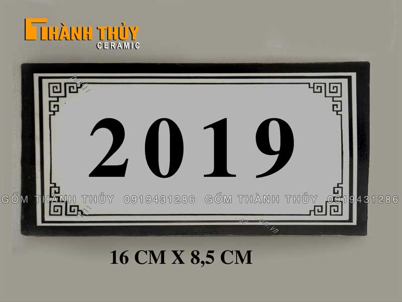 Bia lăng mộ sứ Bát Tràng năm xây dựng đẹp giá tốt giao nhanh 