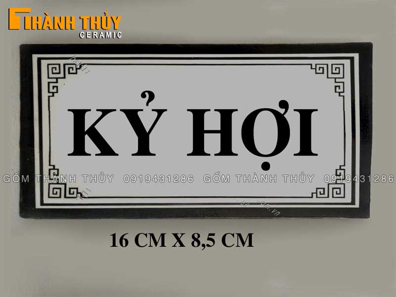 Bia lăng mộ sứ Bát Tràng men cao cấp dịch vụ nhanh giá tốt 