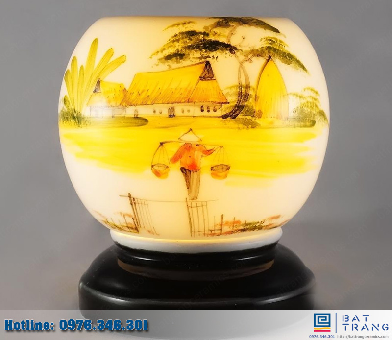 Đèn Xông Tinh Dầu Quê Hương Trang Trí Thơm Phòng Tinh Tế