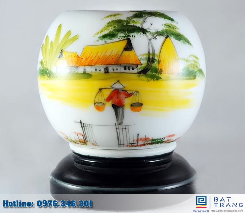 Đèn Xông Tinh Dầu Quê Hương Trang Trí Thơm Phòng Tinh Tế 