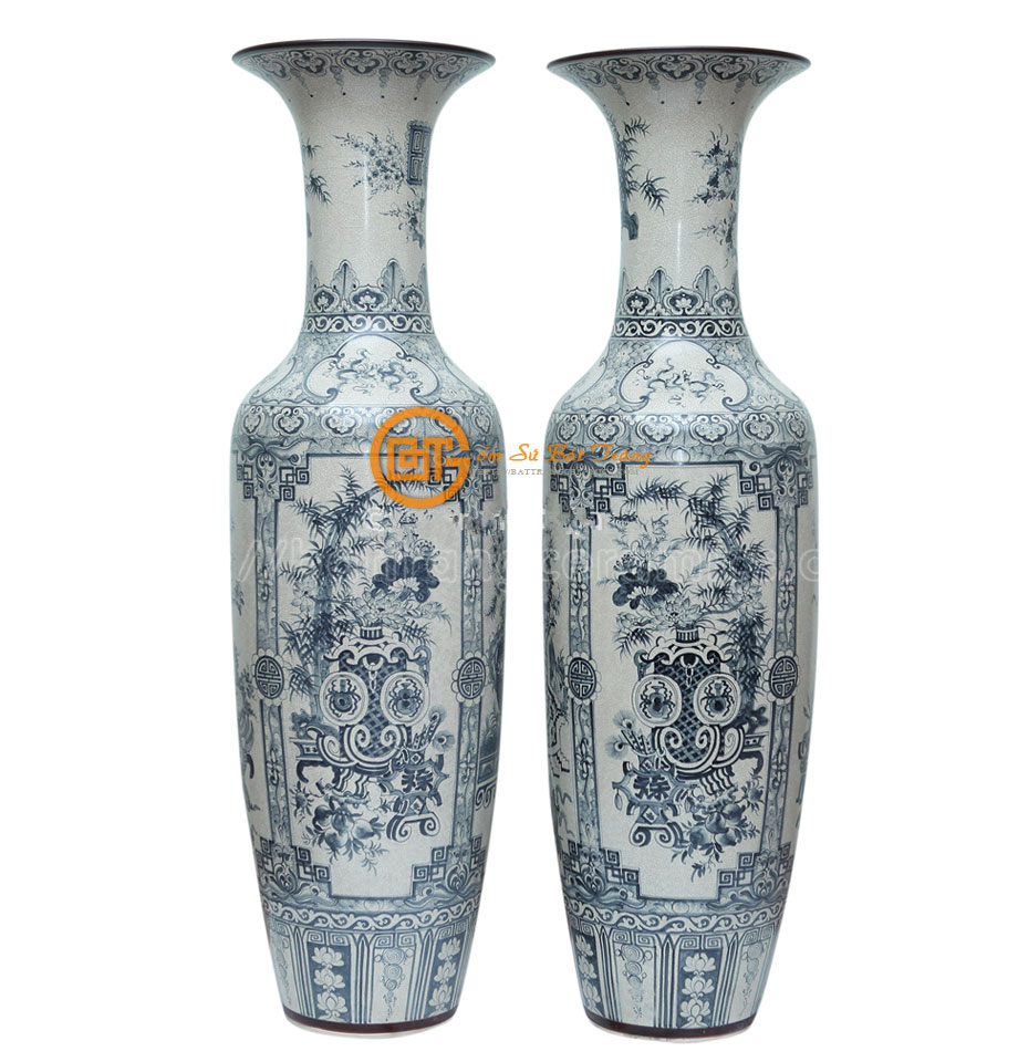 Lọ lộc bình men rạn cổ đồ phú quý Bát Tràng phát tài 