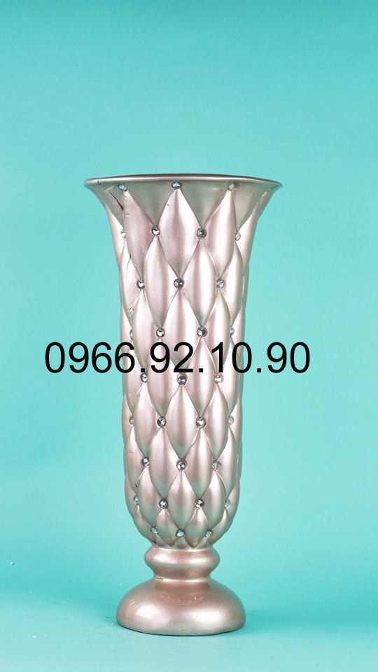 Trám số 4 H48cm Lọ hoa tinh tế cao cấp trang trí sang trọng