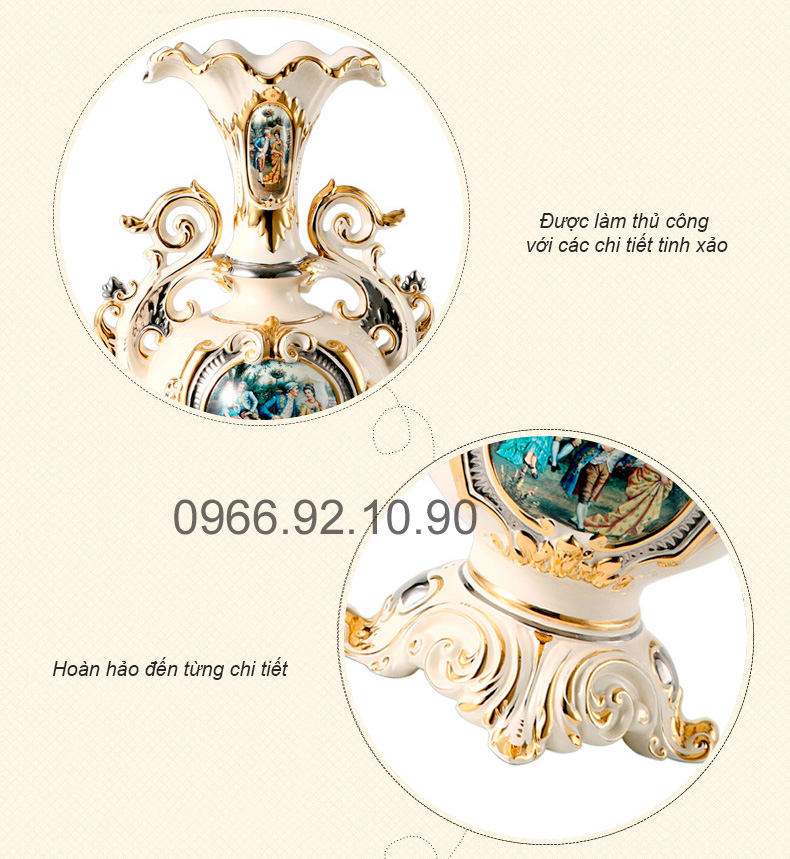 Bình gốm Italia cao cấp sang trọng quà tặng hội nghị giá tốt