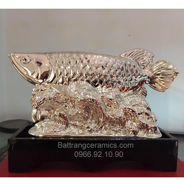 Bộ 3 cá long phong thủy vàng bạc đỏ ruby tặng vận may tài lộc Bộ 3 cá long phong thủy vàng bạc đỏ ruby tặng vận may tài lộc