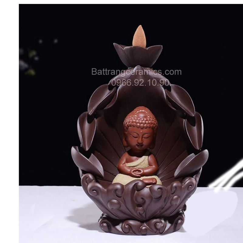 Tượng đốt trầm số 02 Tụ khí phong thủy Tẩy uế may mắn gia đình