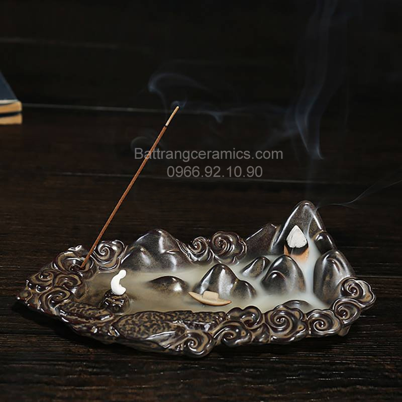 Tượng Đốt Trầm Hương Số 06 Tụ Khí Tăng Tài Lộc Phong Thủy