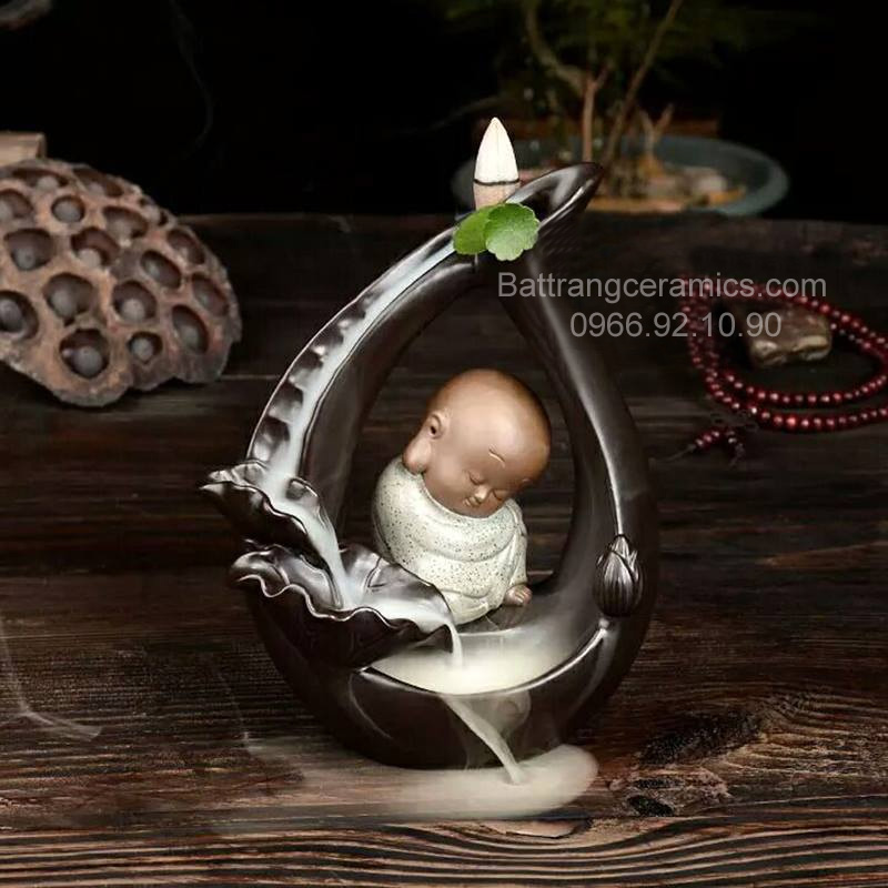 Tượng Đốt Trầm Số 15 Xông Trầm Phong Thủy May Mắn Giá Tốt 