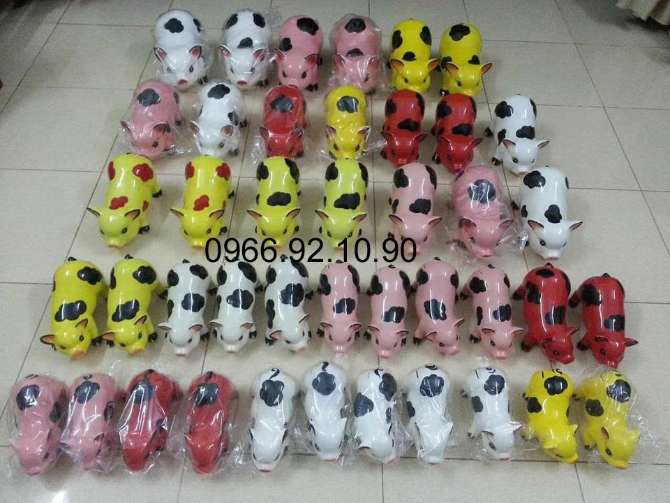 Heo đất Bát Tràng cao cấp sứ gốm sáng bóng tiết kiệm thông minh