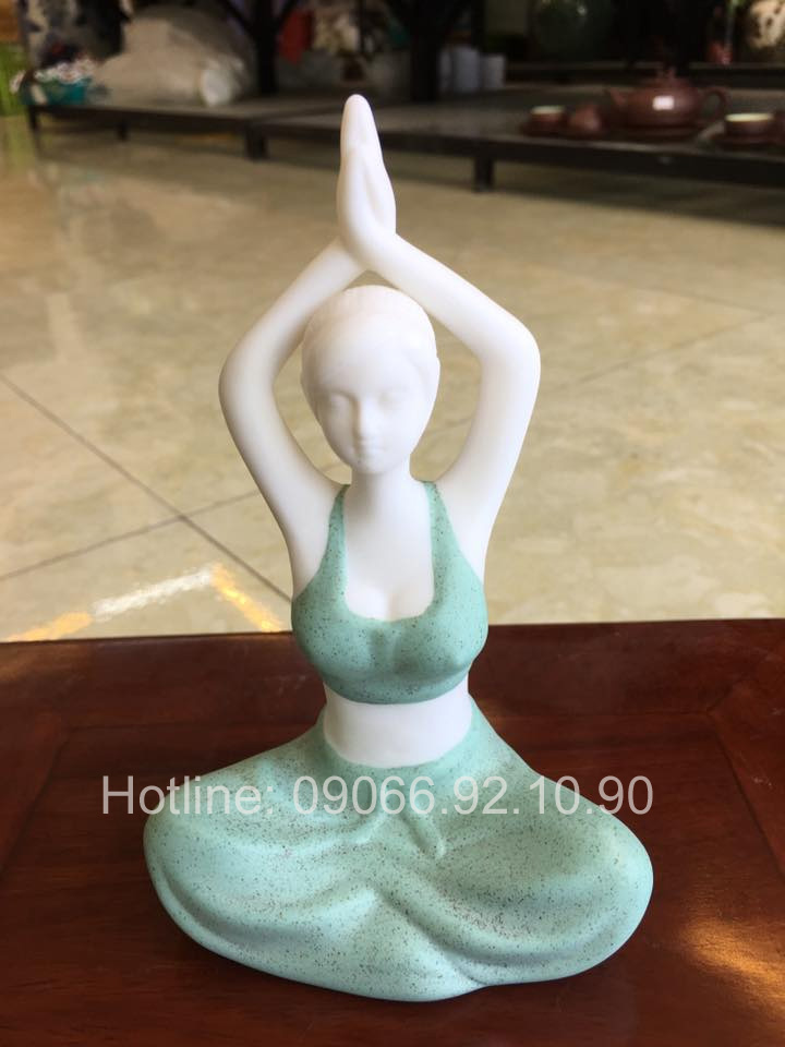 Tượng yoga để bàn đẹp Quà tặng quảng cáo Khuyến mãi hot