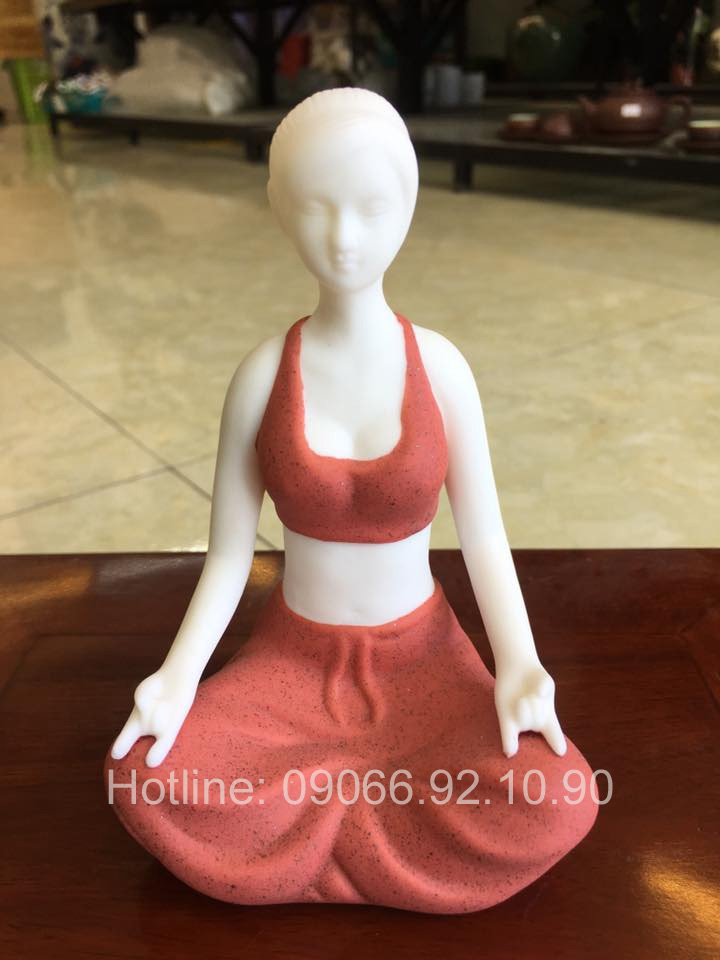 Tượng yoga để bàn đẹp Quà tặng quảng cáo Khuyến mãi hot