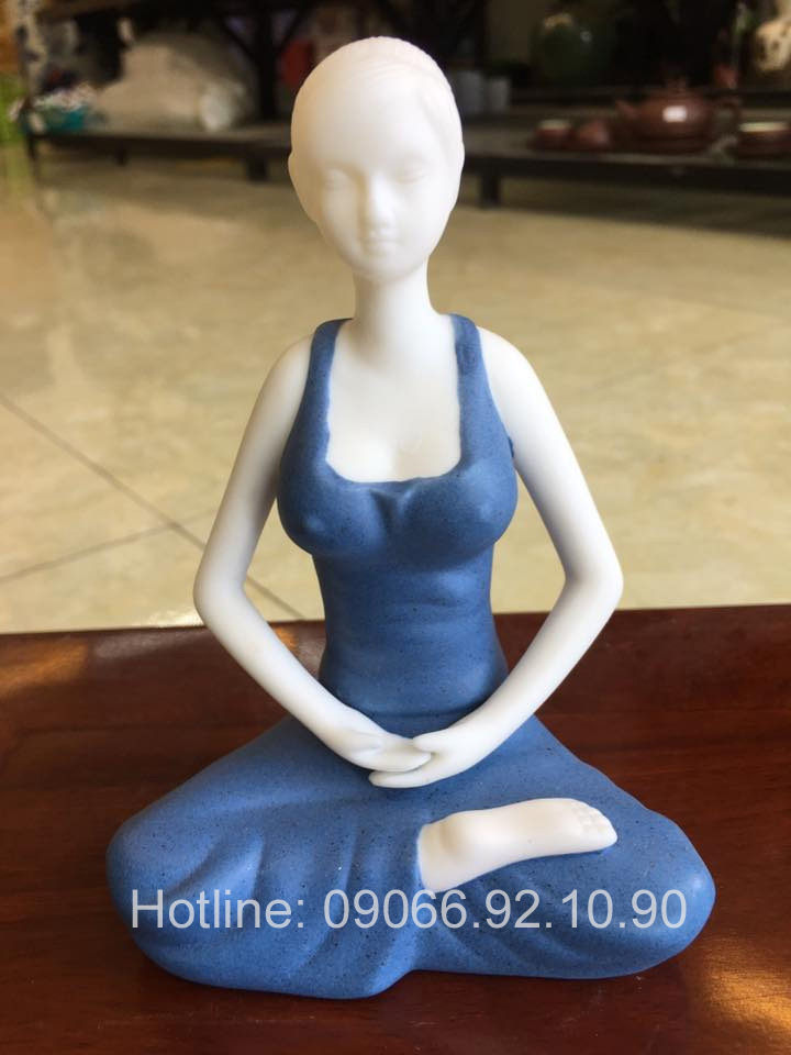 Tượng yoga để bàn đẹp Quà tặng quảng cáo Khuyến mãi hot