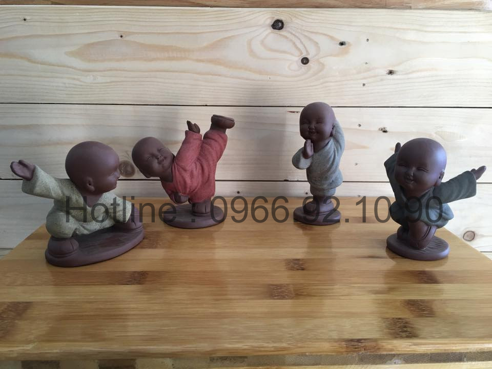 Bộ võ thiếu lâm gốm tử sa quà tặng hội nghị in logo hot Bộ võ thiếu lâm gốm tử sa quà tặng hội nghị in logo hot