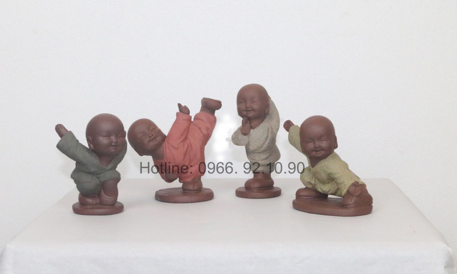 Bộ võ thiếu lâm gốm tử sa quà tặng hội nghị in logo hot Bộ võ thiếu lâm gốm tử sa quà tặng hội nghị in logo hot