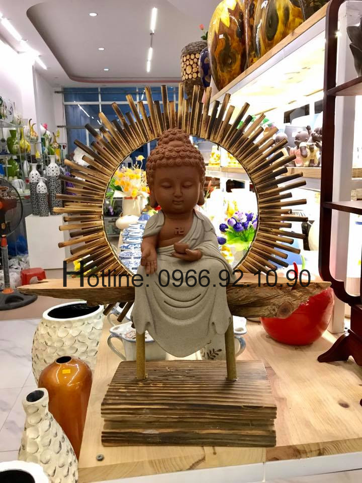 Tượng Phật A Di Đà Hào Quang Quà Tặng Ý Nghĩa Hotline 0966.92.10.90