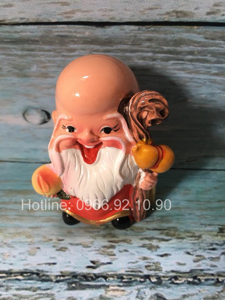 Bộ tượng Ngũ Phúc Lâm Môn loại 1 đá bền màu may mắn tài lộc