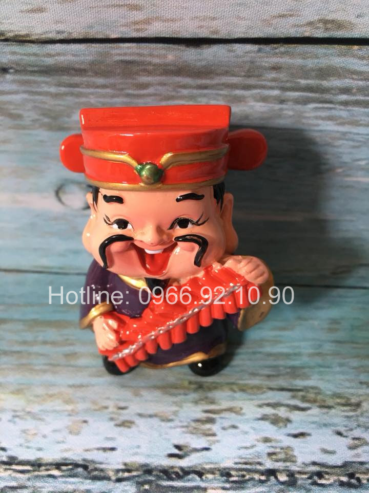 Bộ tượng Ngũ Phúc Lâm Môn loại 1 đá bền màu may mắn tài lộc