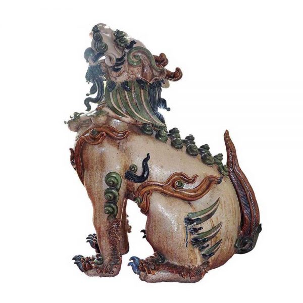 Nghê đại men rạn cổ cao 113m Gốm sứ Bát Tràng đẹp bền giá tốt 