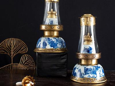 Đèn bát úp Bát tiên bọc đồng giá tốt mua ngay 