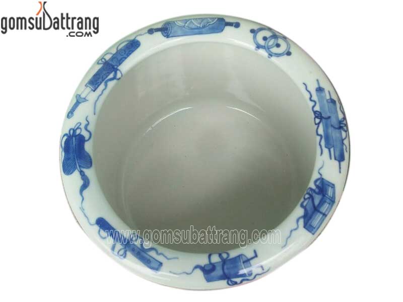 Bát hương sứ Bát Tràng rồng phượng men ngọc cao cấp giá tốt