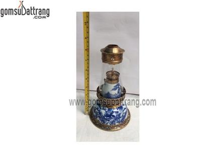 Đèn dầu nến men lam cổ giá tốt mua ngay chất lượng cao 