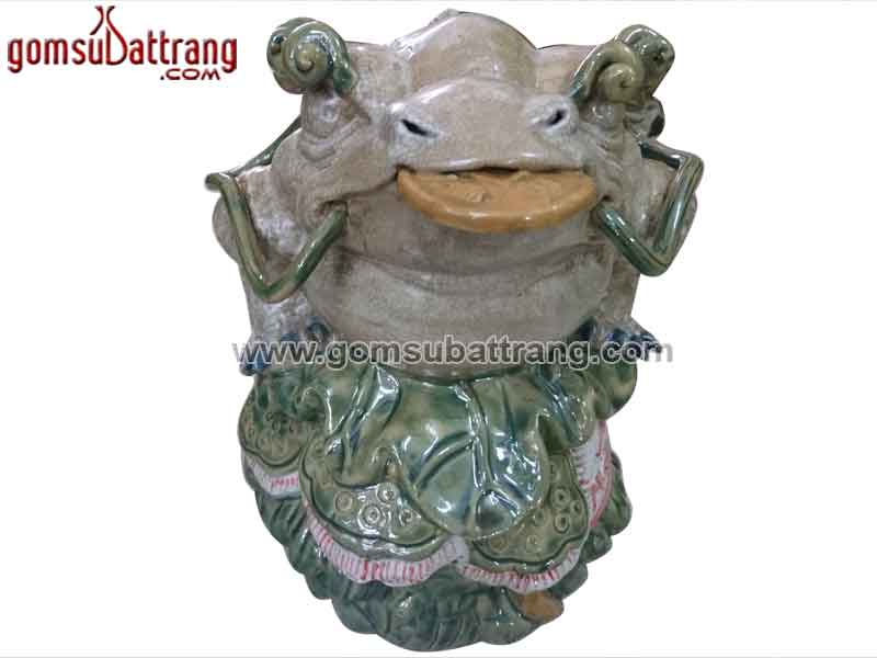 Cóc Thiềm Thừ Ba Chân Phúc Thọ Mãn Đường Tài Lộc Vượng Khí