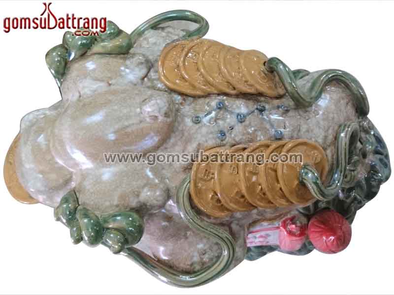 Cóc Thiềm Thừ Ba Chân Phúc Thọ Mãn Đường Tài Lộc Vượng Khí