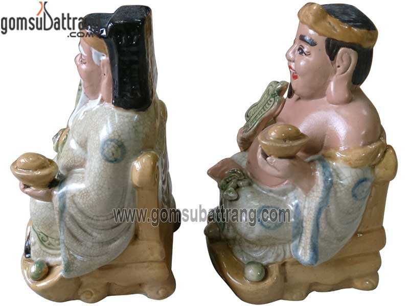 Tượng thổ địa thần tài 20cm phong thủy tài lộc may mắn