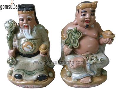 Tượng thổ địa thần tài 20cm phong thủy tài lộc may mắn 