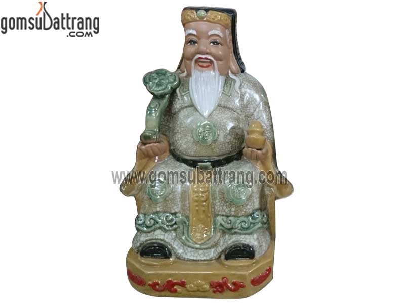 Tượng Thần Tài Thổ Địa 30cm Phong Thủy Mang Lộc Tài May Mắn