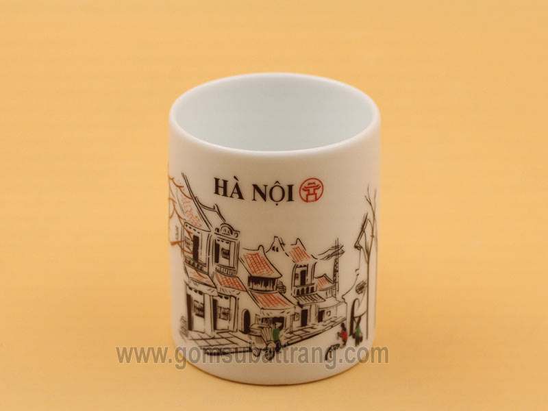 Cốc sứ Bát Tràng Hà Nội cao cấp Quà tặng Ý nghĩa Đẹp mắt