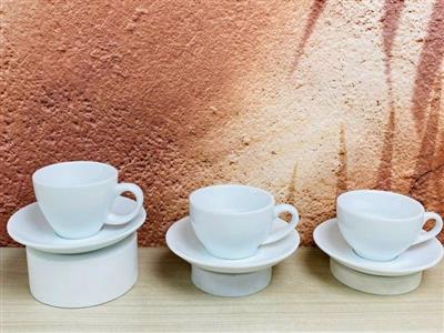 Cốc cà phê sứ Bát Tràng trắng sang trọng, bền đẹp mua ngay 