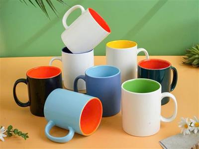 Cốc trụ sứ Bát Tràng đa sắc đẹp, bền, giá tốt 