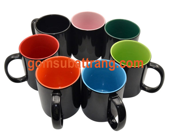 Cốc trụ sứ Bát Tràng đa sắc đẹp, bền, giá tốt