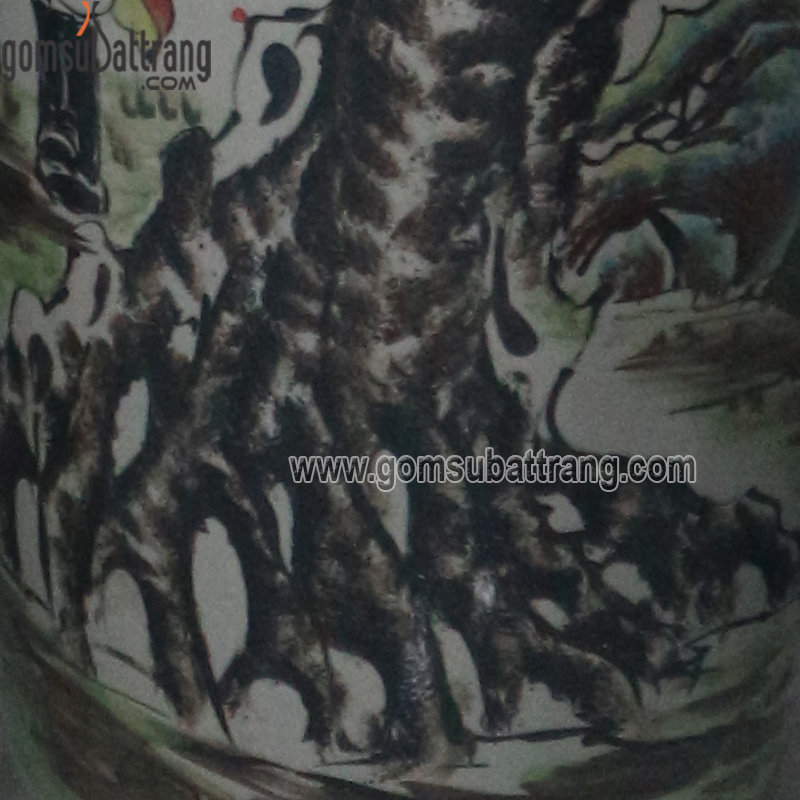 Lọ lục bình Bát Tràng 175cm gốm sứ cao cấp quà tặng ý nghĩa