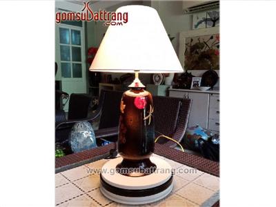 Đèn để bàn vẽ chuồn trụ sứ sang trọng đa màu sắc 