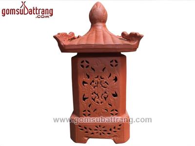 Đèn vườn vuông hai cảnh trang trí sân đẹp bền bỉ giá tốt 