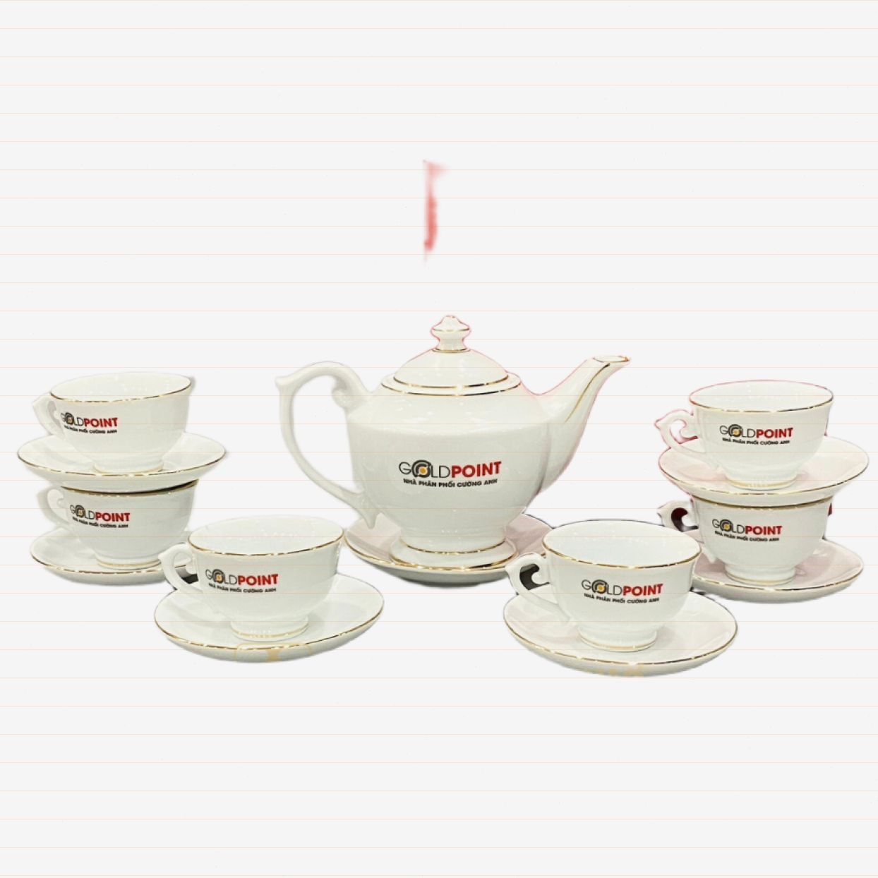Bộ ấm chén đèn thần cao cấp 550ml 700ml sang trọng quà tặng doanh nghiệp 