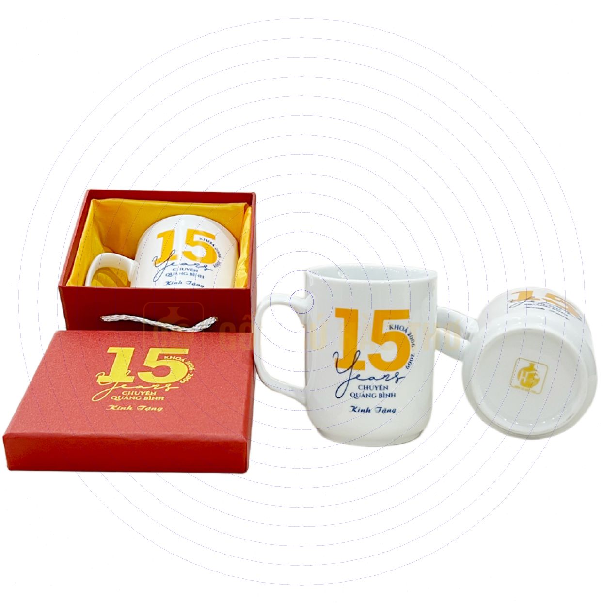Cốc bia nhỏ COT6 350ml sang trọng Gốm sứ Bát Tràng hàng chính hãng 