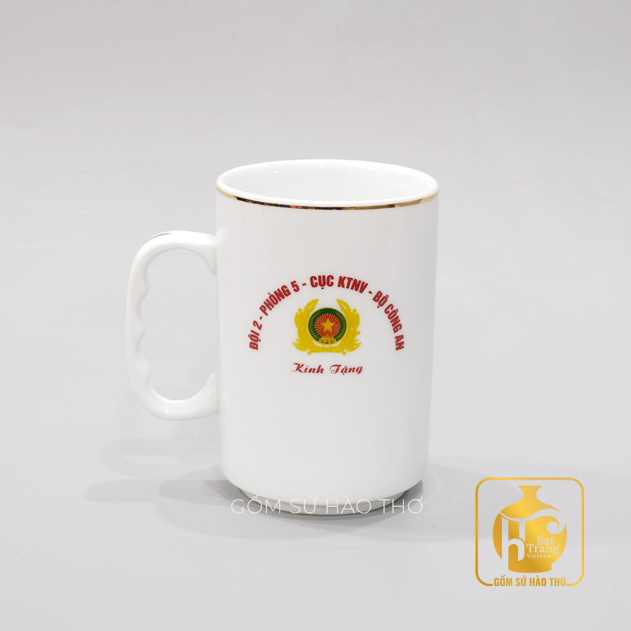 Cốc Quai C Đại Không Nắp 500ml Gốm Sứ Bát Tràng Bền Đẹp Giá Tốt 