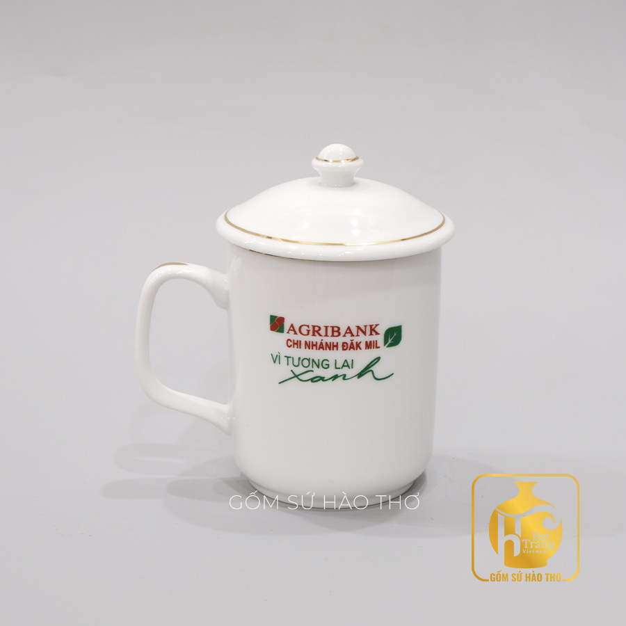 Cốc Bia COV11 350ml Gốm Sứ Hào Thơ Bát Tràng Đẹp Bền Giá Tốt 