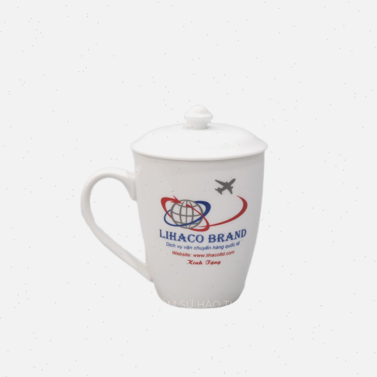 Cốc bom to COT7 365ml Gốm sứ Bát Tràng Men trắng đẹp sang trọng 