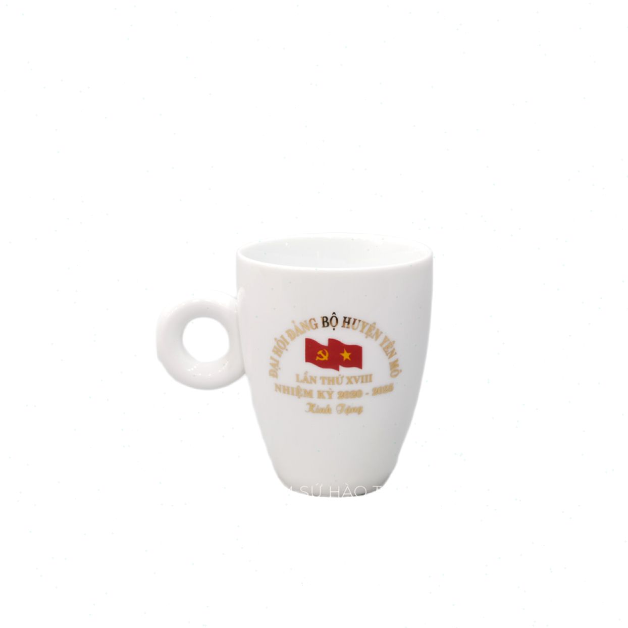 Cốc Laste COT18 300ml Gốm sứ Bát Tràng Men trắng cao cấp Sang trọng 