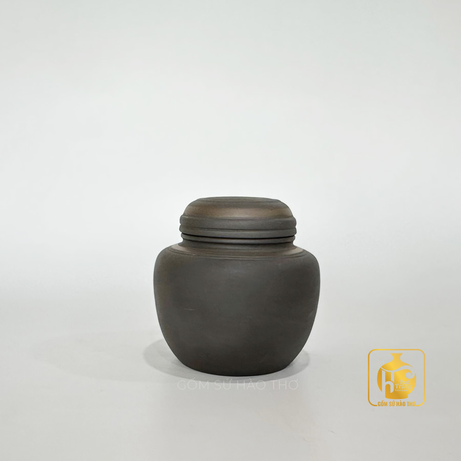 Lọ chè bạc LC36 cao cấp 11cm quà tặng ý nghĩa tiện dụng 