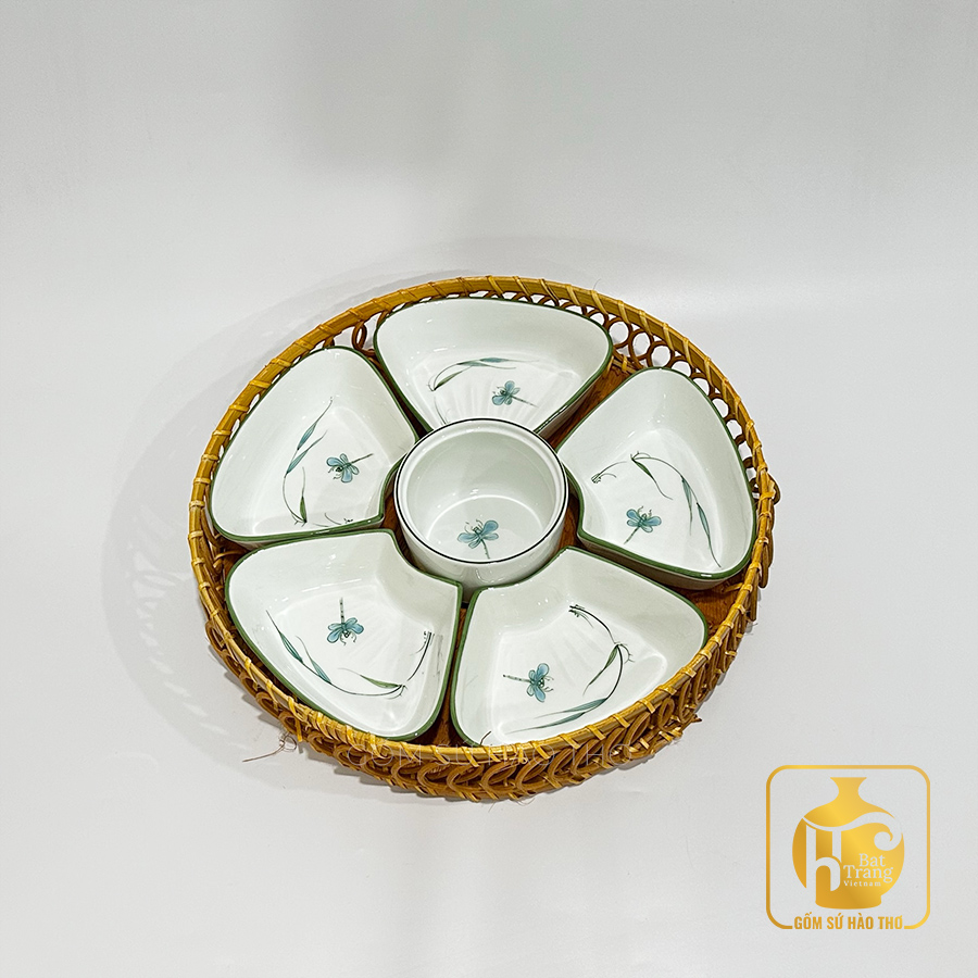 Bộ khay bánh trôi chay BAC 16 đẹp tiện lợi mua ngay 